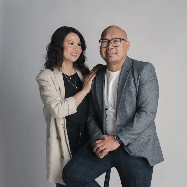 Pastor Ronald Sianturi and Pastor Lanny Ritonga